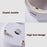 Mini Desktop Trash Can Push-Top Waste Bin 2L Round Student Dormitory Bedside Desk Storage Bucket - 5