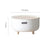 Mini Desktop Trash Can Push-Top Waste Bin 2L Round Student Dormitory Bedside Desk Storage Bucket - 6