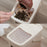 7L Tea Waste Bin PP Filtration Bucket Tealeaves Sanitary Container with Lid / Handle - 5