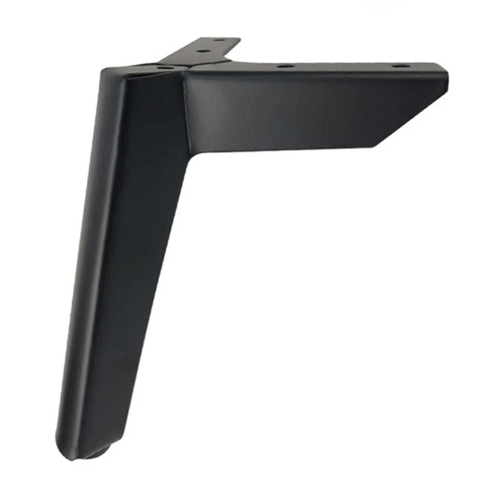 LH-FJ0039 15cm Metal Sofa Support Thickened Furniture Legs for Bed Dresser Chair Cabinet - Matte Black - 2