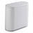 10L Oval Trash Can Wet and Dry Classification Waste Bins Press Type Slot Sanitary Bucket with Lid - White - 1