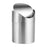 Desktop Mini Trash Can with Swing Lid Stainless Steel Waste Bin Garbage Container - 1