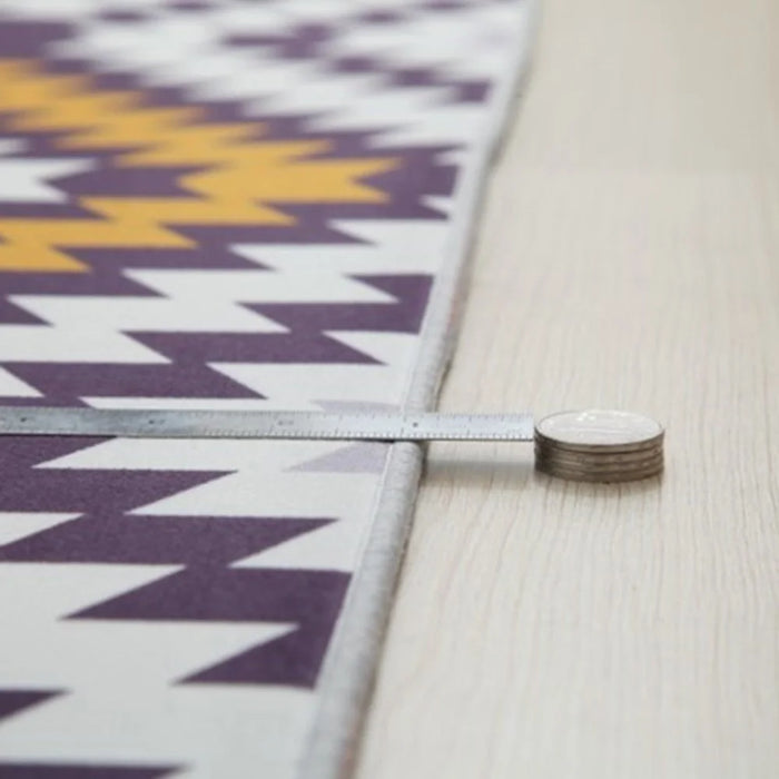 3D Geometric Floor Mats Rectangle Visual Illusion Area Rug 80 x 160cm Living Room Bedroom Carpet - Style a - 4