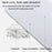 22.5 x 7cm Diatomite Drying Mat Absorbent Pad for Bathroom Sink Countertop Faucet Draining Pad - Style A - 3