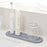 3PCS Bathroom Countertop Absorbent Mat Diatom Mud Kitchen Faucet Quick Dry Pad Drying Stone Tray - Dark Grey - 2