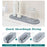 3PCS Bathroom Countertop Absorbent Mat Diatom Mud Kitchen Faucet Quick Dry Pad Drying Stone Tray - Dark Grey - 3