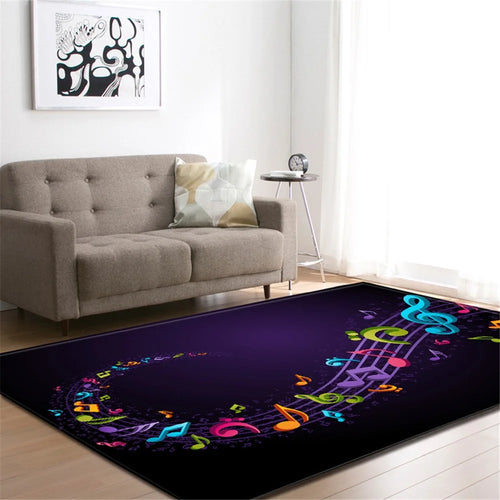 121.9 x 160cm Exotic Living Room Rug Anti-Slip Bedroom Vintage Carpet Flannel Baby Crawling Mat - DL0071 - 1