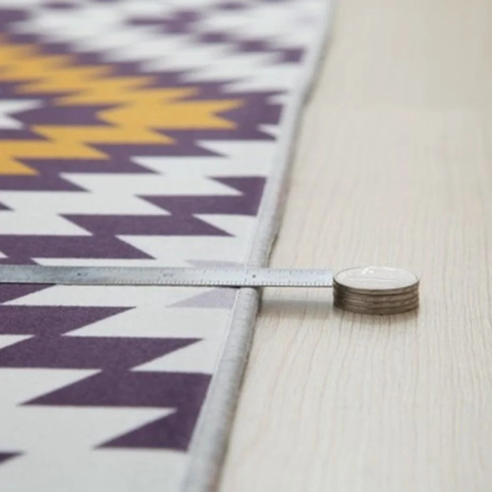 120 x 160cm Modern Geometric Abstract Rug Living Room Mat Bedroom Area Carpet Washable - Style A - 5