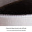 3D Optical Illusion Round Carpets 100cm Diameter Rugs Black White Spiral Vortex Design Living Room Mat - Style 4 - 3