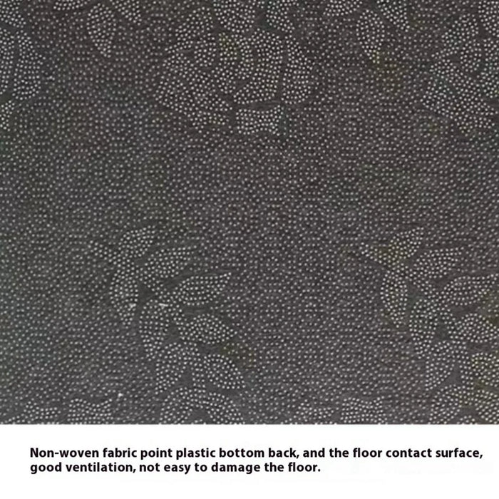 3D Optical Illusion Round Carpets 100cm Diameter Rugs Black White Spiral Vortex Design Living Room Mat - Style 4 - 4