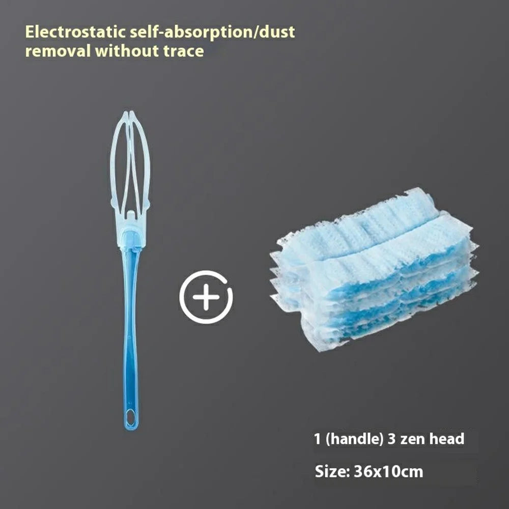 Electrostatic Dust Removal Brush Lint Free Dust Collector Household Cleaning Tool - 6