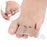 10PCS Toe Finger Straightener Nylon Toe Bounding Loop Fastener Corrector Bandage - Size: S - 7