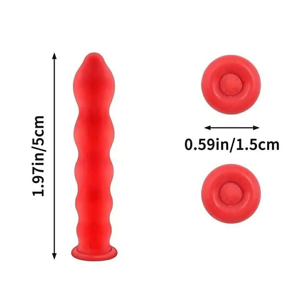 20Pcs Rubber Caulk Caps Leak Proof Caulking Saver Tube Sealer Glue Sealing Protector - Red - 6