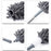 2.5m Retractable Dust Duster Chenille Desktop Sweeping Housework Cleaning Tool - 7