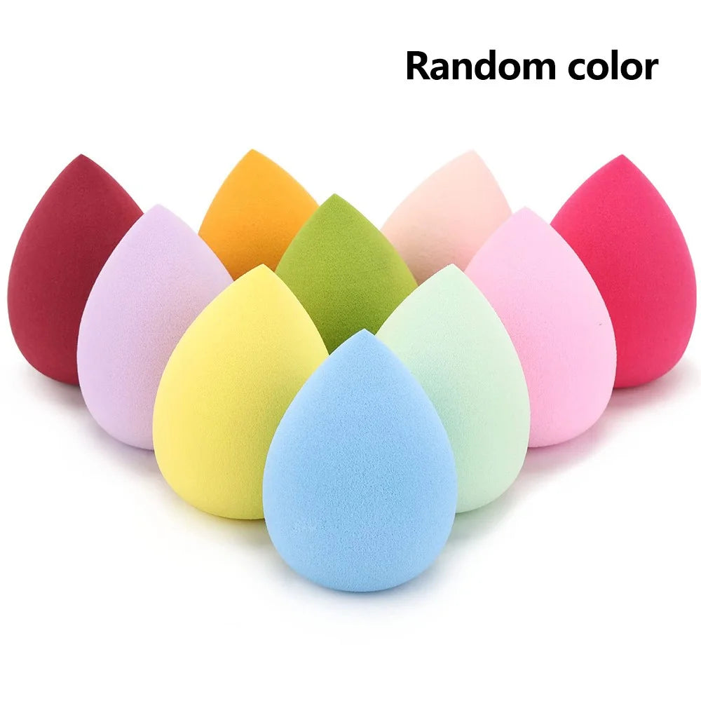 Cosmetic Puff Foundation Makeup Sponge Water Drop Shape Cosmetic Applicator (Random Color) - 1