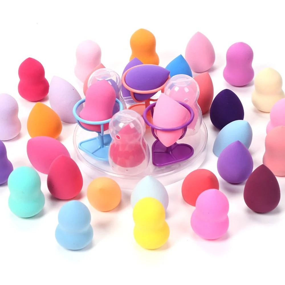 Cosmetic Puff Foundation Makeup Sponge Water Drop Shape Cosmetic Applicator (Random Color) - 5