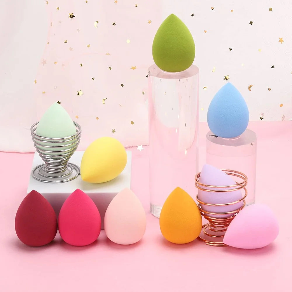 Cosmetic Puff Foundation Makeup Sponge Water Drop Shape Cosmetic Applicator (Random Color) - 6