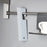 Silicone Glass Squeegee with Hanging Hook Window Squeegee Shower Scraper Water Blade - Grey - 7