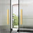 TOPNIKE Adhesive Ultra Slim Glass Sliding Door Handle for Balcony Shower Room Pull Push Door - Black - 3