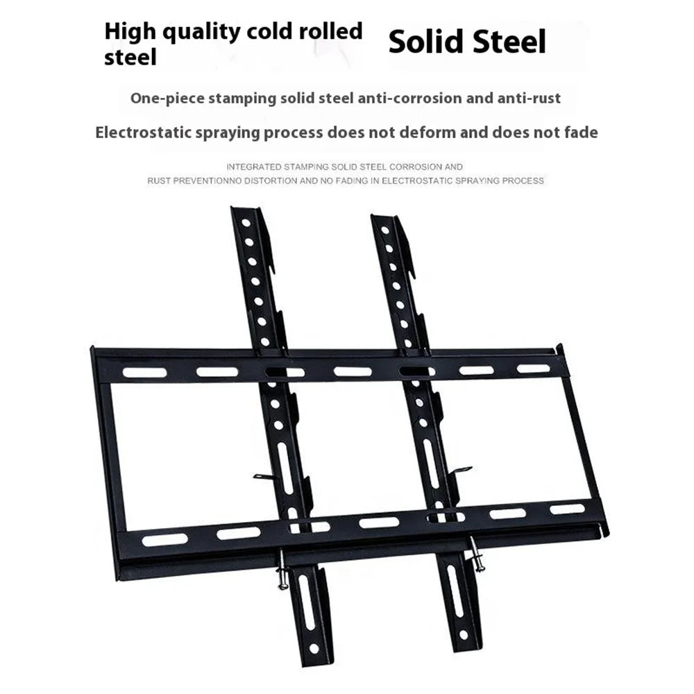 Universal TV Wall Mount for 14 - 42 Inch LCD Tvs 15 Degrees Tilt Cold Rolled Steel Television Bracket - 6