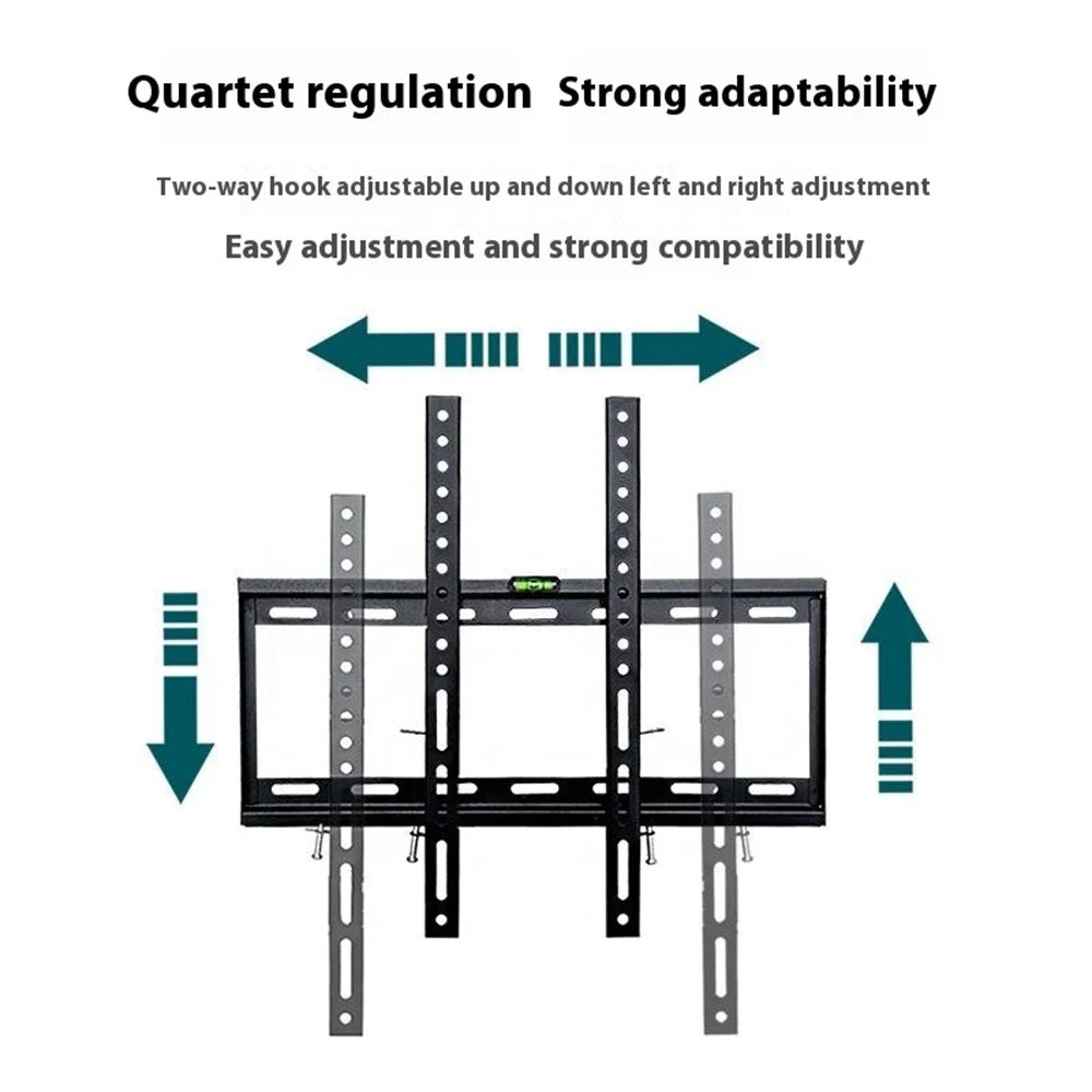 Universal TV Wall Mount for 14 - 42 Inch LCD Tvs 15 Degrees Tilt Cold Rolled Steel Television Bracket - 7