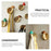 4Pcs Creative Wooden Mushroom Wall Hooks Adhesive Mounting Door Back Storage Hook Coat Hanger - 6