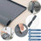 60x60cm Washer Dryer Top Cover Mat Washing Machine Non Slip Waterproof Silicone Protective Pad - Grey - 2