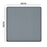 60x60cm Washer Dryer Top Cover Mat Washing Machine Non Slip Waterproof Silicone Protective Pad - Grey - 4