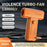 Portable Turbine Fan Outdoor Camping Light High Speed Handheld Fan Dust Blower (CE Certificated) - Orange - 2