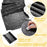 30x275cm Disco Mirror Sequin Plaid Table Runner European Wedding Party New Year Decor Tablet Flag - Black - 4