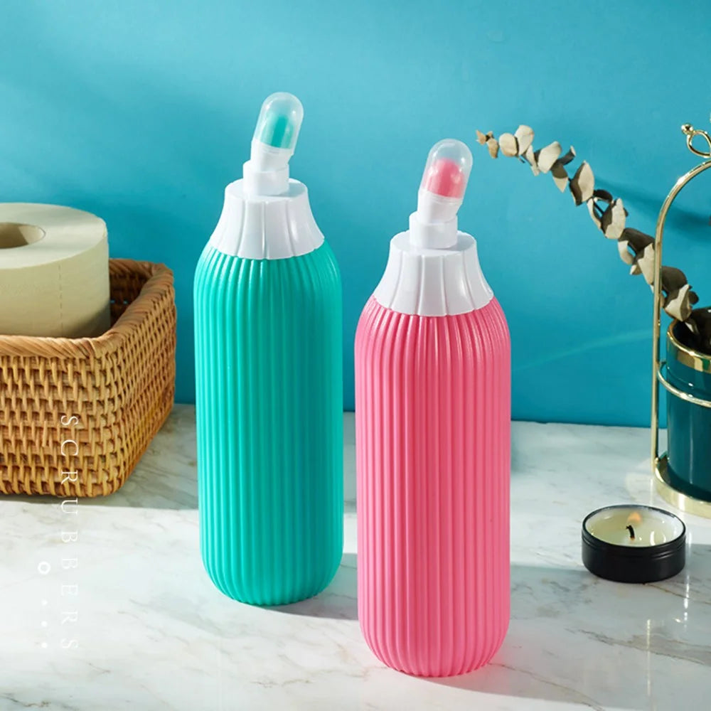 Portable Feminine Hygiene Cleaner Sprayer 500ML Handheld Personal Cleansing Device For Women  /  Baby Bottom Wash - Green - 3