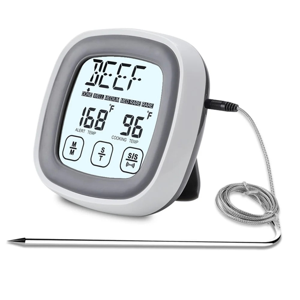 TS-BN53 Wireless Touch Screen Kitchen BBQ Thermometer Electronic Food Meat Temperature Measurement Tool (BPA Free, FDA Certificated) - 1