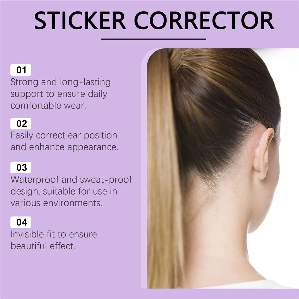 EELHOE EE-K01-0002-01 6Pcs Invisible Ear Shaping Tape Ear Support Stickers Breathable Ear Contour Enhancer - 4