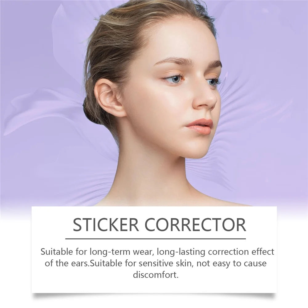 EELHOE EE-K01-0002-01 6Pcs Invisible Ear Shaping Tape Ear Support Stickers Breathable Ear Contour Enhancer - 6