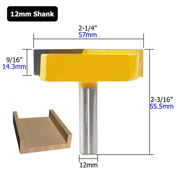 MC05102 12mm Shank Router Bit Woodworking Milling Cutter (Used with Foreign Machine) - 5