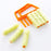 Detachable Venetian Blind Cleaner Brush Air Conditioner Vent Duster Washable Window Blinds Cleaning Tool - Orange - 7