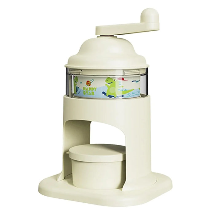 Home Manual Ice Shaver Machine Kids Cartoon Design Ice Crusher Hand Crank Snow Cone Maker (BPA Free, No FDA) - 1