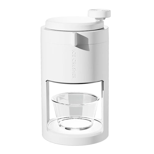 Hand Crank Ice Shaver Machine ABS Manual Snow Cone Shaved Ice Maker (BPA Free, No FDA) - 1