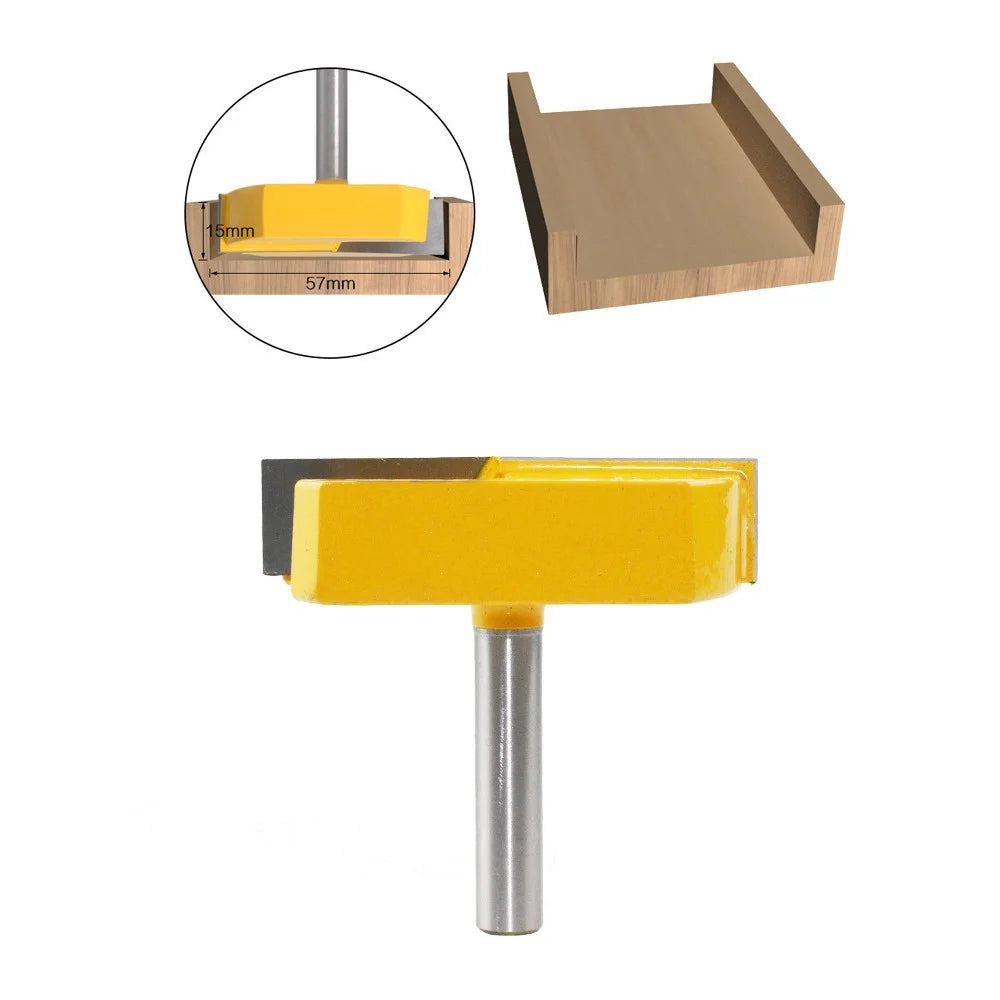 C080065715Y 8mm Shank Router Bit Woodworking Milling Cutter (Used with Foreign Machine) - 4