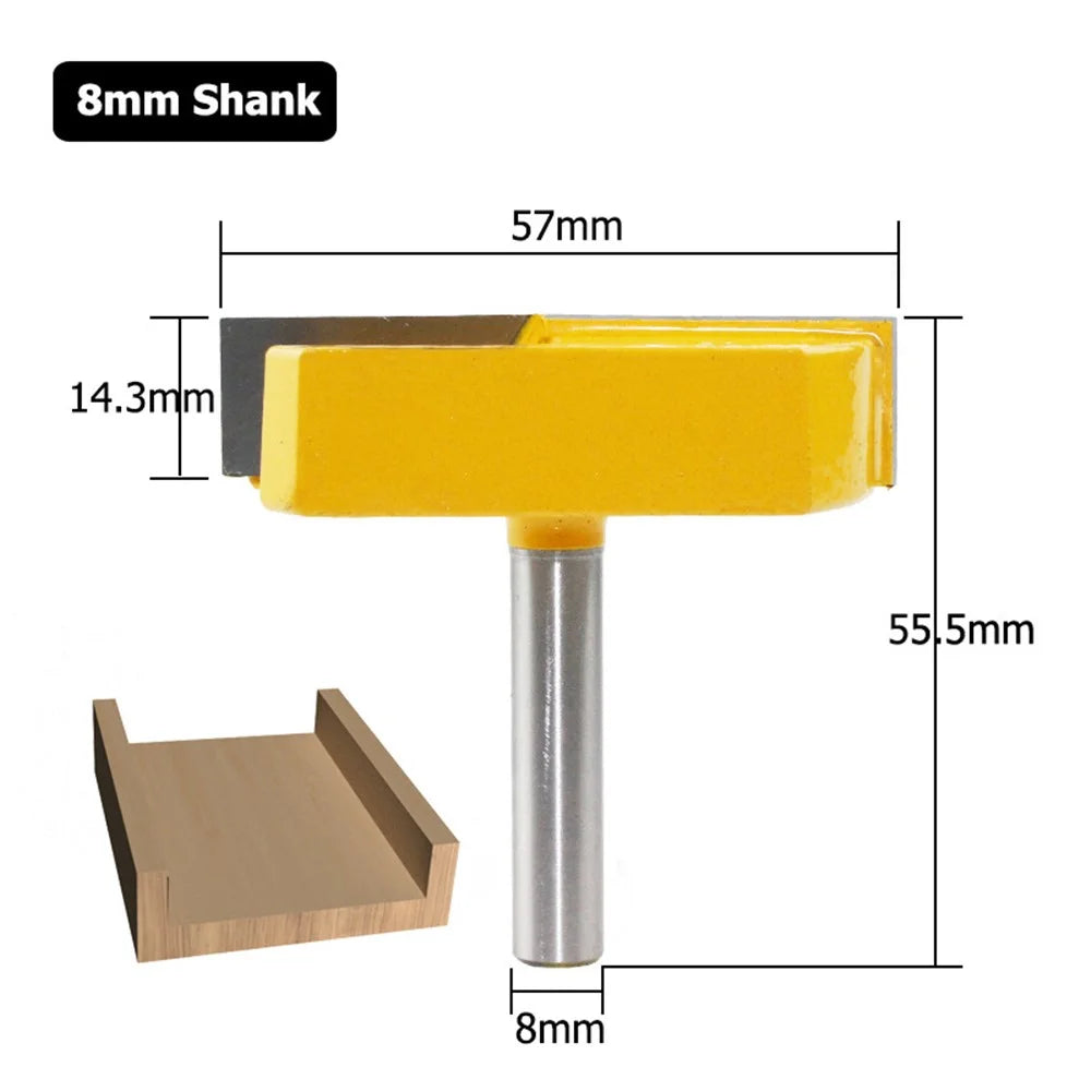 C080065715Y 8mm Shank Router Bit Woodworking Milling Cutter (Used with Foreign Machine) - 5