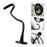 Front-Loading Washing Machine Door Prop Tool Aluminum + Silicone Keep Washer Dryer Door Open Accessory - Black - 1