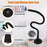 Front-Loading Washing Machine Door Prop Tool Aluminum + Silicone Keep Washer Dryer Door Open Accessory - Black - 2