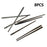 8Pcs Leather Sewing Needles Flat Head Double-Hole Steel Needles for Edge Binding Leathercraft Braiding - 1