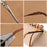 8Pcs Leather Sewing Needles Flat Head Double-Hole Steel Needles for Edge Binding Leathercraft Braiding - 4