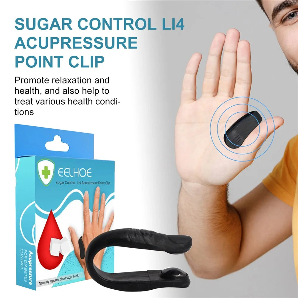 EELHOE EE062302202 LI4 Acupressure Point Clamp Thenar Eminence Massage Relieve Discomfort Body Care Acupoint Clip - 2