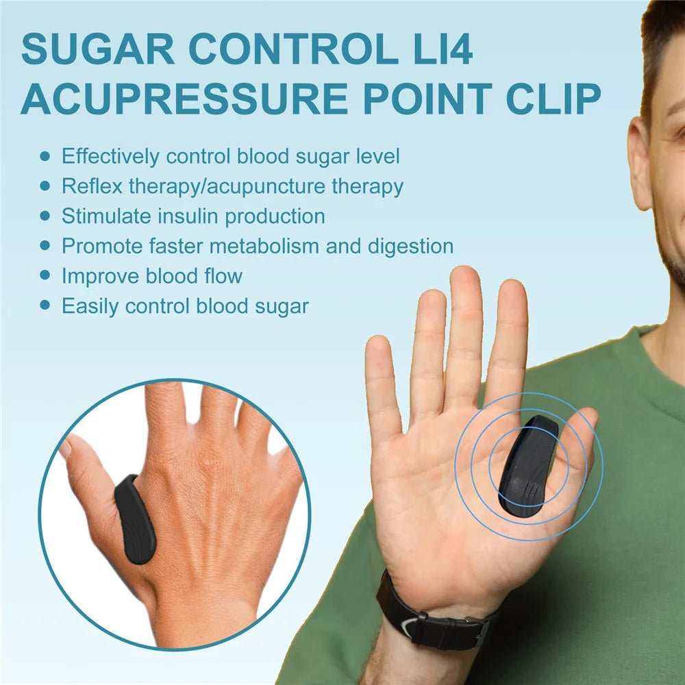 EELHOE EE062302202 LI4 Acupressure Point Clamp Thenar Eminence Massage Relieve Discomfort Body Care Acupoint Clip - 4