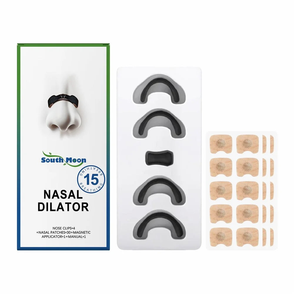 SOUTH MOON SO-B07-0334-03 Nasal Dilator Care Kit Anti Snoring Sleep Aid Relief Nasal Discomfort Tool - 1