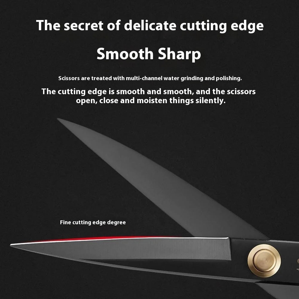 9 Inch Professional Tailoring Scissors Carbon Manganese Steel Fabric Shears for Sewing / Dressmaking / Crafts - 3