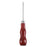 DIY Sewing Tool Double Gourd Red Wood Handle Awl Sharp Tip Punch Hole Maker For Fabric / Leather Crafts - 1