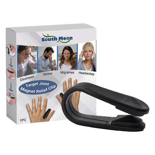 SOUTH MOON SOB07-A025-1-WH1 Magnetic Finger Joint Massage Clip Hand Meridian Massager Acupressure Point Clip - 1